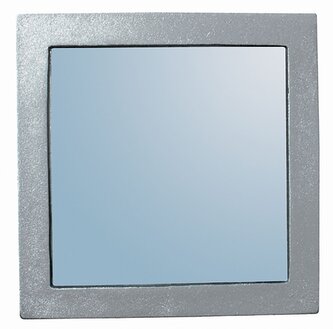 Spirella samolepící dekorační zrcátko, stříbrné, hranaté