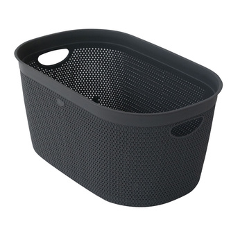 Belli E Forti koš na prádlo RATA, šedý, plast, 60 L
