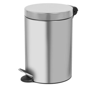 Pedálový odpadkový koš Hotel Safe Freedom Fresh 3 l, nerez ocel, matná