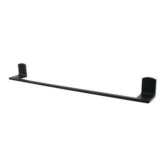 Spirella nástěnný držák na ručníky TAKU, matná černá, ocel, 60 cm