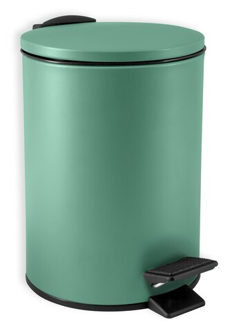 Spirella pedálový odpadkový koš ADELAR, matná zelená, ocel, 3 L