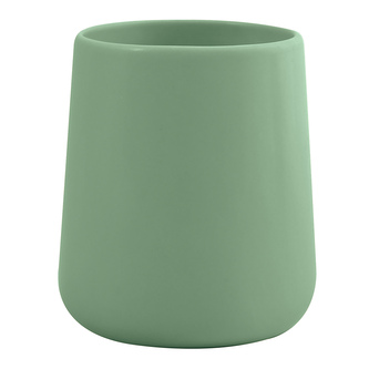 MSV kelímek na zubní kartáčky MAONIE, bazalkově zelený, keramika
