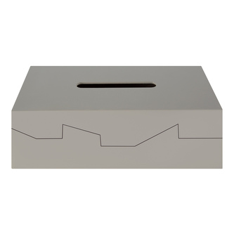 Spirella box na kapesníky SILHOUETTE, šedo-hnědý, plast