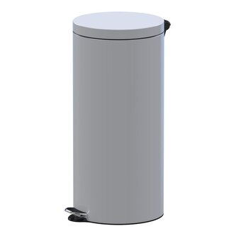 Pedálový odpadkový koš Hotel Safe Soft -Close Freedom Fresh 30 l, lakovaná ocel, bílá