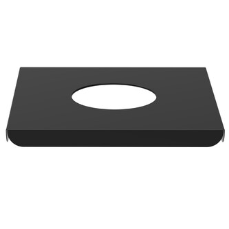 Víko pro koš Eko Square, 60 l, směs - černé, lakovaná ocel