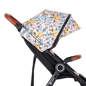 PETITE&MARS Stříška na kočárek Street+/Street2 Limited 100 Faces