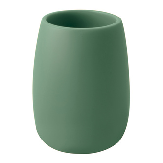 Spirella kelímek na kartáčky SVEN, zelený, polyresin