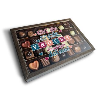 Pralinky Když Bůh stvořil vnučky: 28 ks pralinek