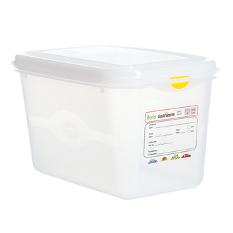 Denox gastronádoba GN1/4 s víkem GASTRONOX, 150 mm, polypropylen, objem 4,3 L, hermetická