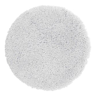 Spirella kulatá koupelnová předložka HIGHLAND, bílá, mikrovlákno, průměr 60 cm