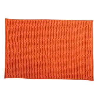 MSV koupelnová předložka CHENILLE, oranžová, mikrovlákno, protiskluzová, 40 x 60 cm MSV koupelnová předložka CHENILLE, oranžová, mikrovlákno, protiskluzová, 40 x 60 cm