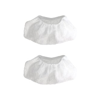 2 ks froté utěrky na kartáč 2 v 1 pro parní vysavače Polti UNICO