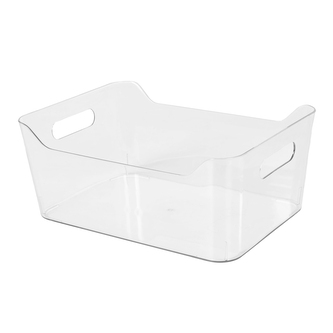 Compactor úložný organizér MARAMA - L, 7,5 L, PET plast, 34,8 x 25 x 14,5 cm, průhledný
