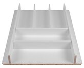 Příborník Elletipi Wood Line do zásuvky 45 cm, bílý, PLC M50045 18