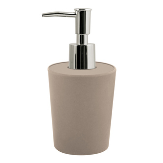 Spirella dávkovač mýdla TAKEO, šedohnědý, bambusové vlákna, 400 ml