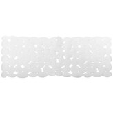 Spirella protiskluzová podložka do vany MARATHON, bílá, PVC, 73 x 36 cm