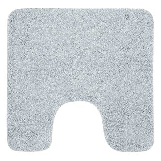 Spirella koupelnová WC předložka GOBI, světle šedá, mikrovlákno, 55 x 55 cm
