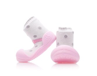 ATTIPAS Botičky Ballet AB02 Pink XL vel.22,5, 126-135 mm