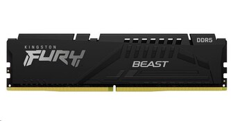 KINGSTON DIMM DDR5 32GB 5200MT/s CL40 FURY Beast Černá
