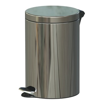 Pedálový odpadkový koš Freedom Fresh 12 l, nerez ocel, lesklá