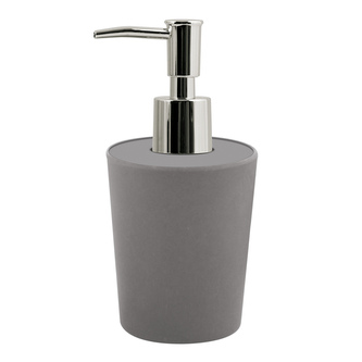 Spirella dávkovač mýdla TAKEO, šedý, bambusové vlákna, 400 ml