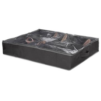 Organizér na boty Compactor Dora 76 x 60 x 15 cm, 12-dílný, tmavě šedý Organizér na boty Compactor Dora 76 x 60 x 15 cm, 12-dílný, tmavě šedý