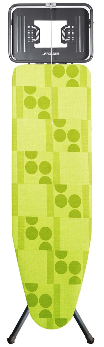 Rolser žehlící prkno K-Tres Black Tube L, 120 x 38 cm, pro parní generátory, limetkové