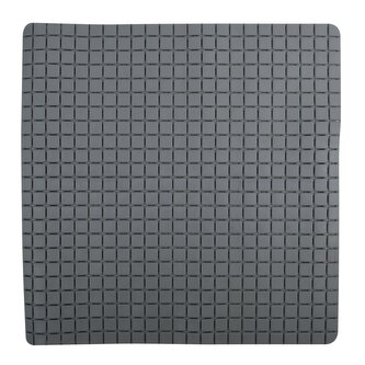 MSV protiskluzová podložka do sprchy QUADRO Premium, šedá, SBS kaučuk, 54 x 54 cm