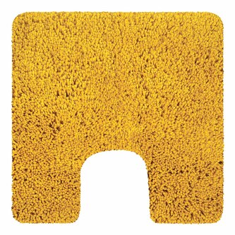 Spirella koupelnová WC předložka HIGHLAND, žlutá, mikrovlákno, 55 x 55 cm