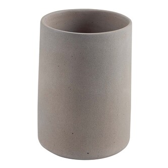 Spirella kelímek na kartáčky GEMMA, zemitá hnědošedý, keramika