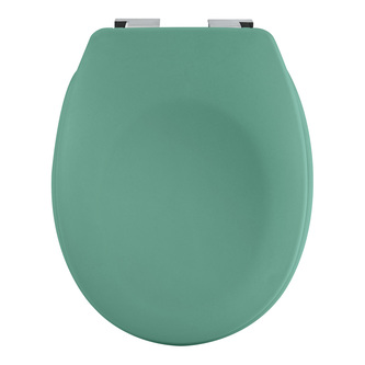 Spirella WC prkénko NEELA, soft-close, matné zelené, duroplast