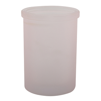 Spirella kelímek na zubní kartáčky YOKO, růžový, sklo