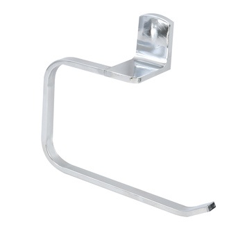 Spirella nástěnný držák na ručníky TAKU, lesklá chromovaná ocel, 22 cm