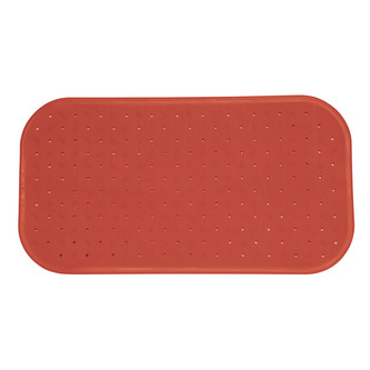 MSV protiskluzová podložka do vany CLASS Premium, terakotá, SBS kaučuk, 36 x 65 cm