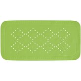 Spirella protiskluzová podložka do vany ALASKA, kiwi zelená, PVC, 71 x 36 cm