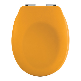 Spirella WC prkénko NEELA, soft-close, matné oranžové, duroplast
