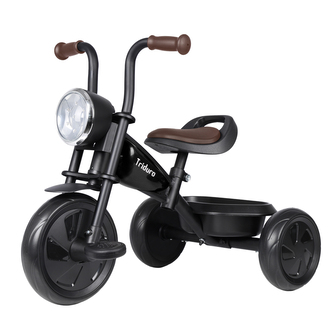 QPLAY Tříkolka Triduro Black, věk 2-6 let