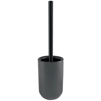 Spirella WC štětka JARO, s šedo-černou keramickou nádobou