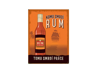 Nekupto Plechová cedule Rum BU30018