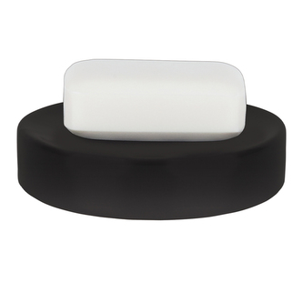 Spirella mýdlenka TUBE-Matt, matná černá, keramika