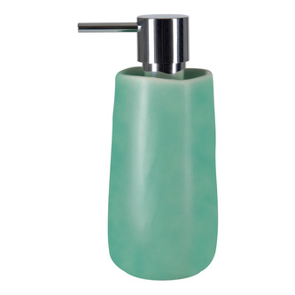 Spirella dávkovač mýdla SINA, zelený, keramika, 350 ml