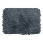 Spirella koupelnová předložka HIGHLAND, vysoký vlas, tmavě šedá, mikrovlákno, 70 x 120 cm