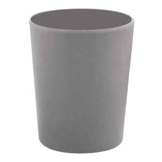 Spirella kelímek na kartáčky TAKEO, šedý, bambusová vlákna