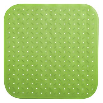 MSV protiskluzová podložka do sprchy CLASS Premium, zelená, SBS kaučuk, 54 x 54 cm