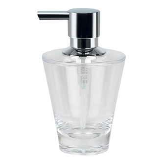 Spirella dávkovač mýdla MAX Acryl, průhledný, plast