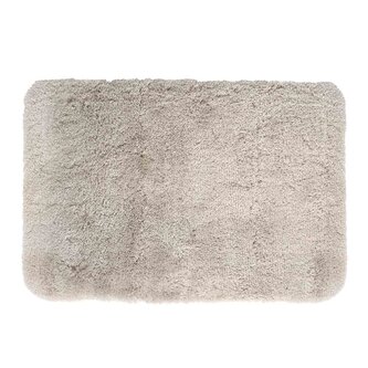 Spirella koupelnová předložka BREE, světle šedá, akryl, protiskluzová, 60 x 90 cm