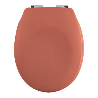 Spirella WC prkénko NEELA, soft-close, matná terakota, duroplast