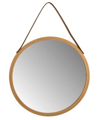 Spirella nástěnné zrcadlo ADEL, bambus, 40 cm