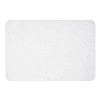 Spirella koupelnová předložka LAMB, bílá, mikrovlákno, protiskluzová, 60 x 90 cm