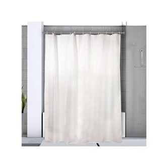 Spirella tyč na sprchový závěs KRETA, bez vrtání, lesklá, hliník, 125 - 220 cm